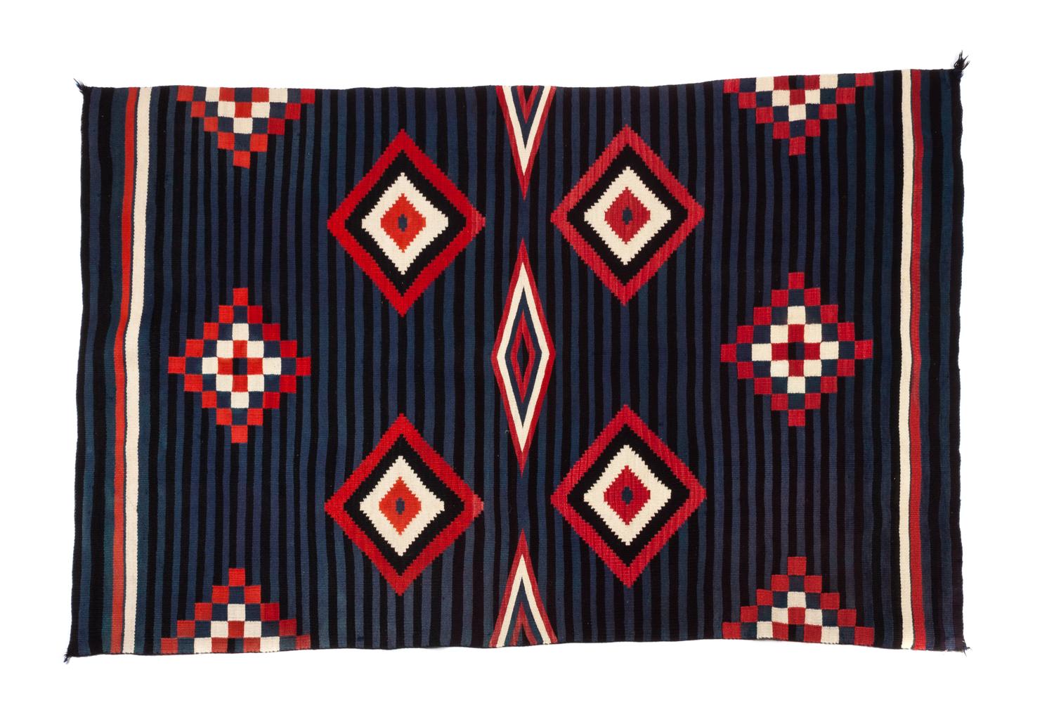 Navajo Moki-Style Germantown Weaving