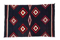 Navajo Moki-Style Germantown Weaving