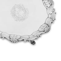A George II Silver Waiter