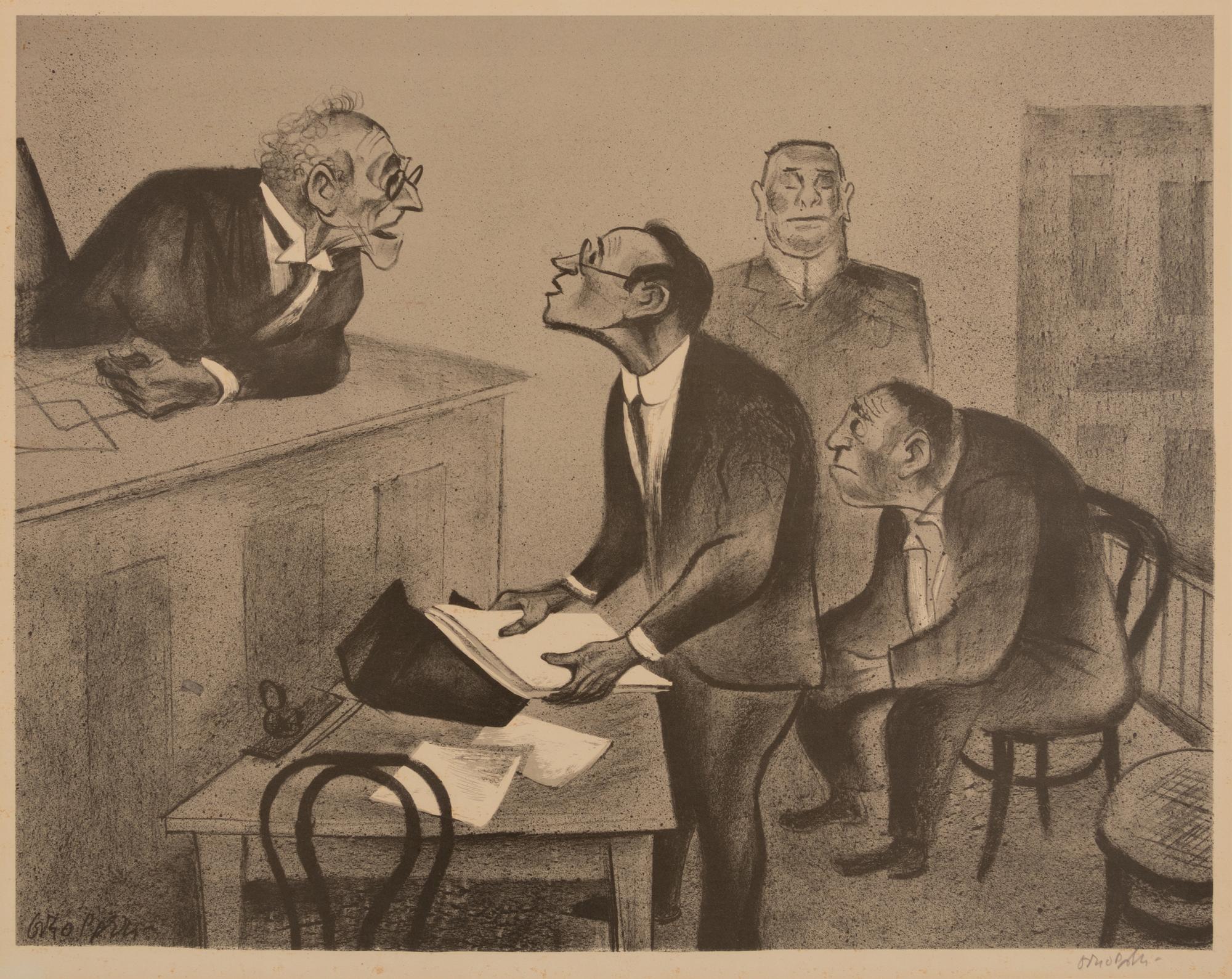 A group of three prints