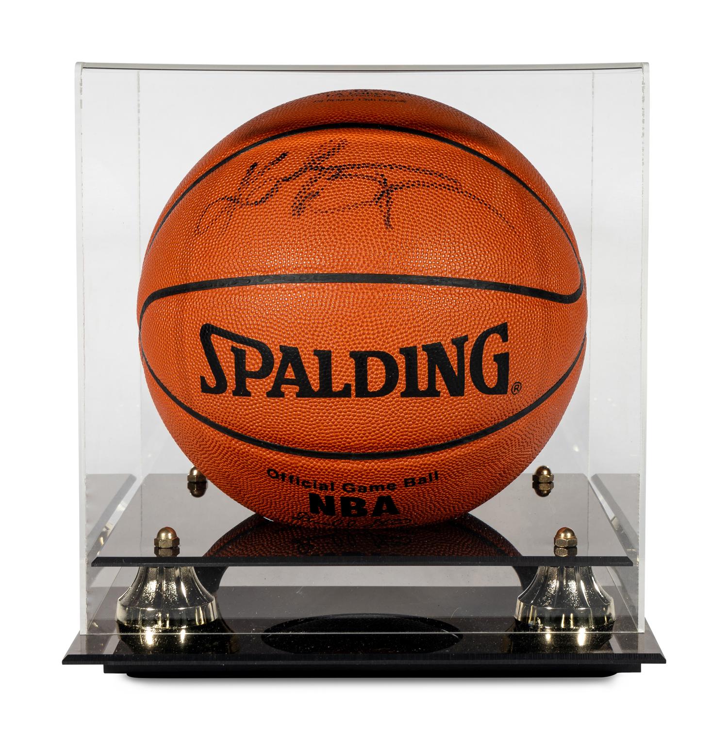 An Extraordinary Kobe Bryant Full Name Signed Autograph Official NBA Basketball (PSA Certified Authentic),