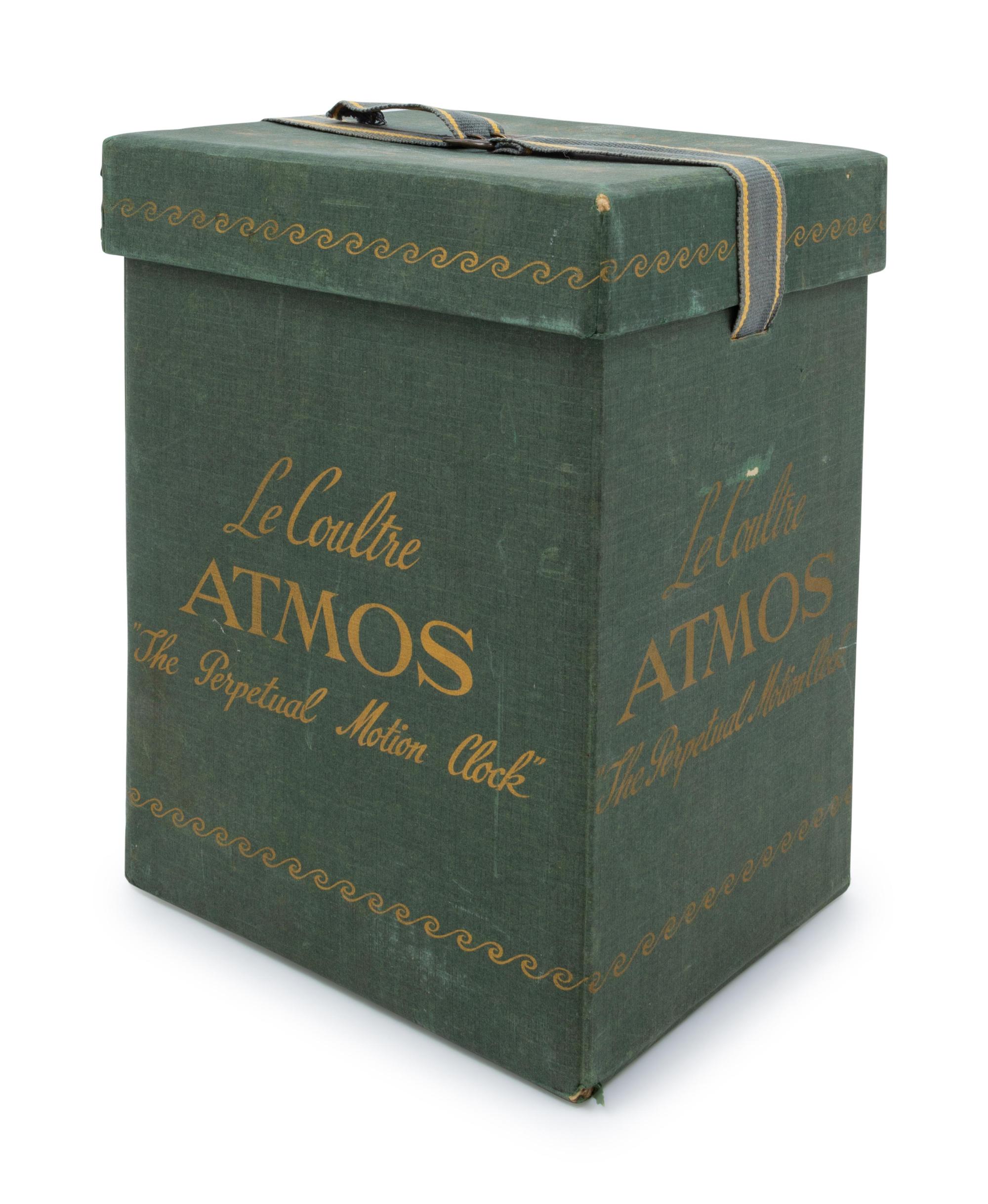 A LeCoultre Brass ' Atmos ' Clock