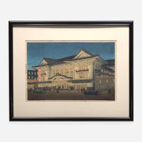 Kawase Hasui 川瀬巴水 浮世绘三幅 (Japanese b.1883-d.1957)