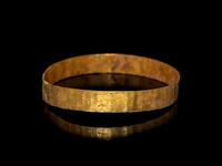 An Anatolian Gold Hammered-Band Armlet or Bracelet