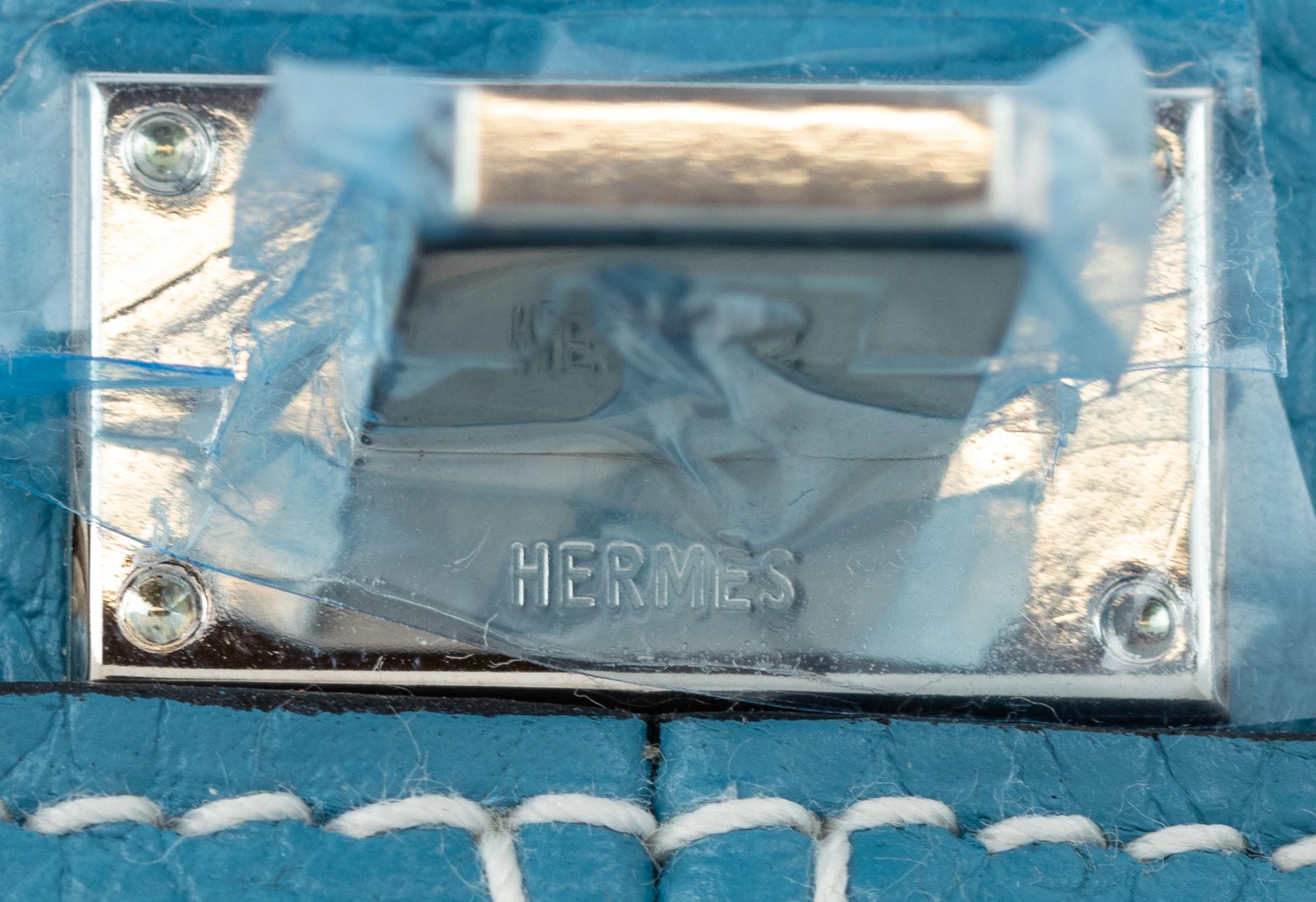 Hermès Blue Jean Victoria II Fourre-Tout 35cm Bag, 2012