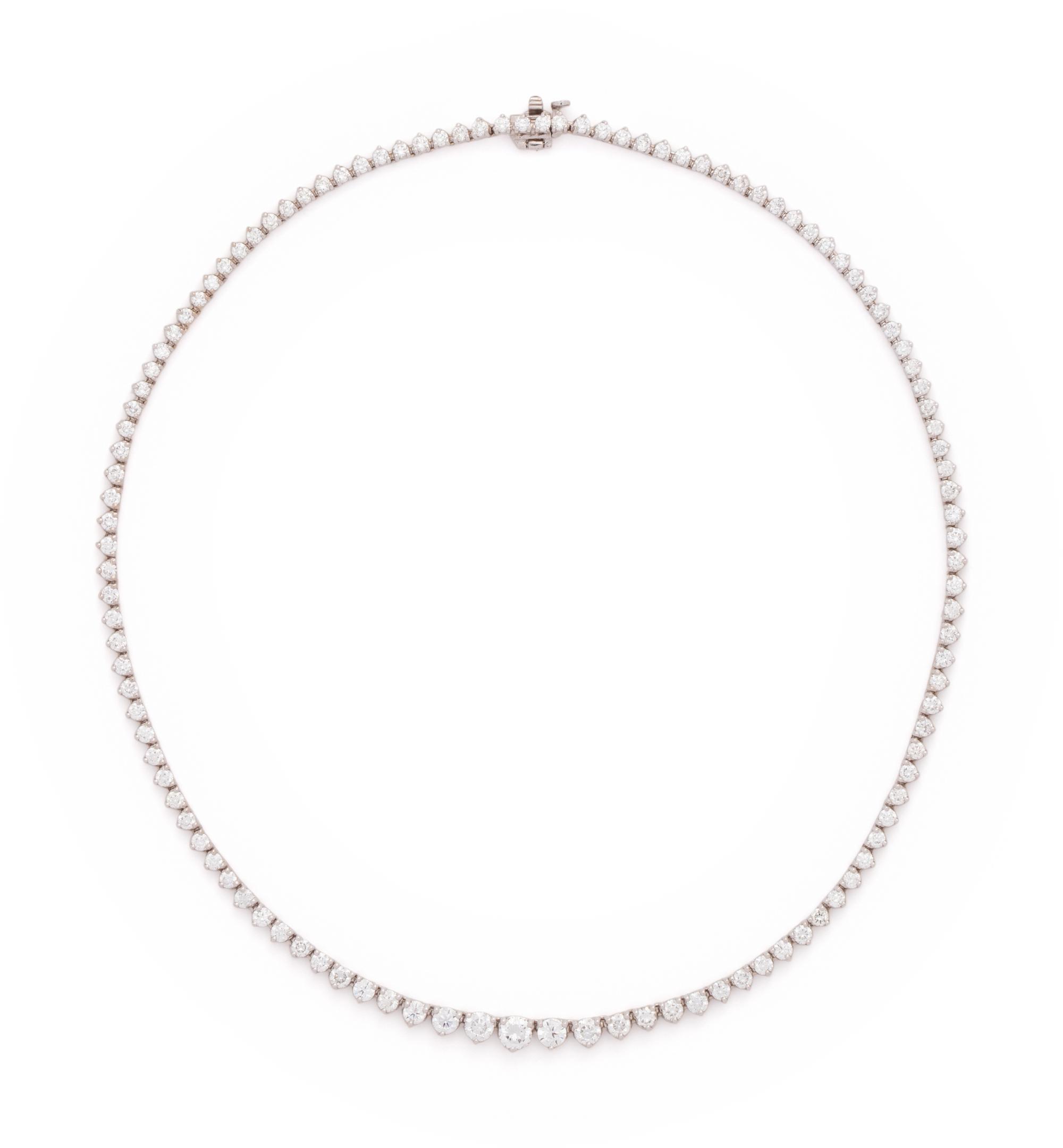 DIAMOND RIVIÈRE NECKLACE
