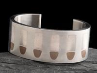 Mixed Media Cuff Bracelet