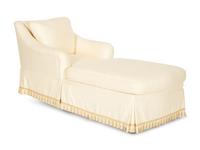 An Upholstered Chaise Longue