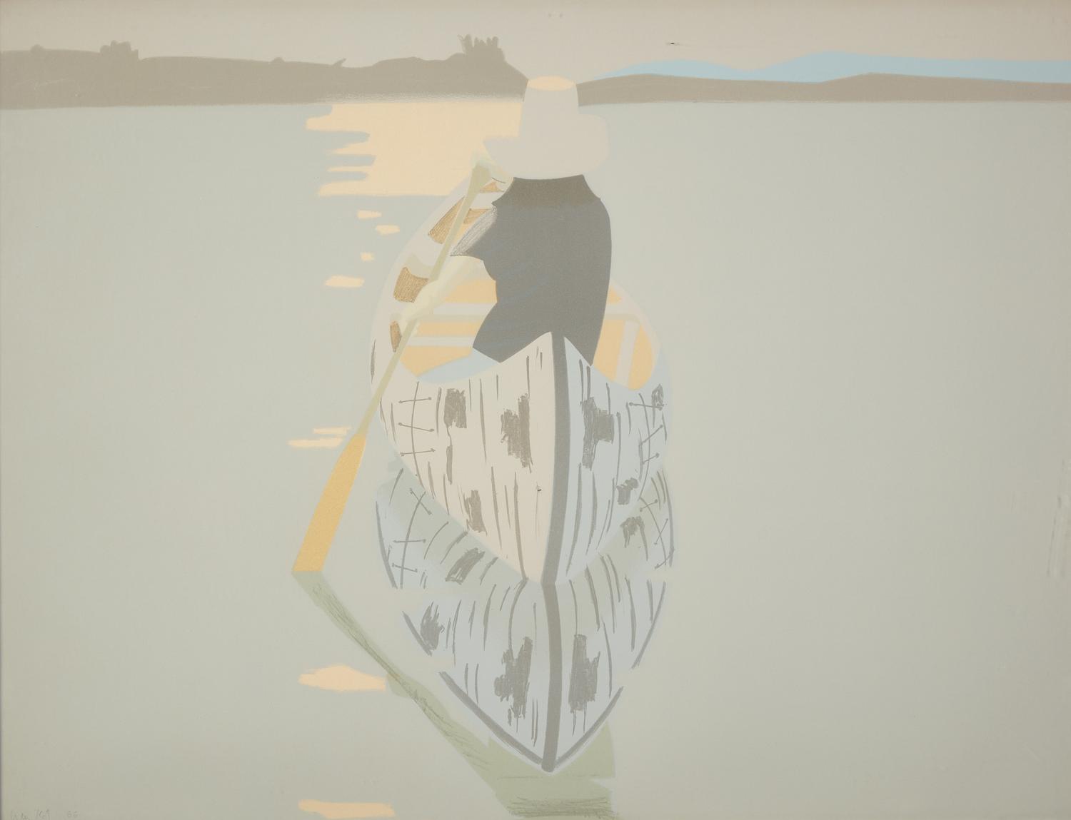 Alex Katz (American, b. 1927) — Good Afternoon 2 (Gray Rowboat), 1975