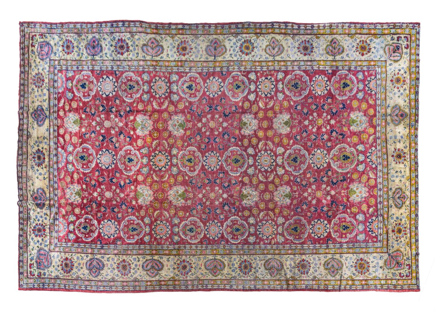 A Mahal Wool Rug