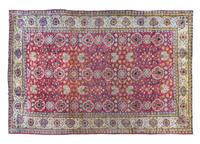 A Mahal Wool Rug
