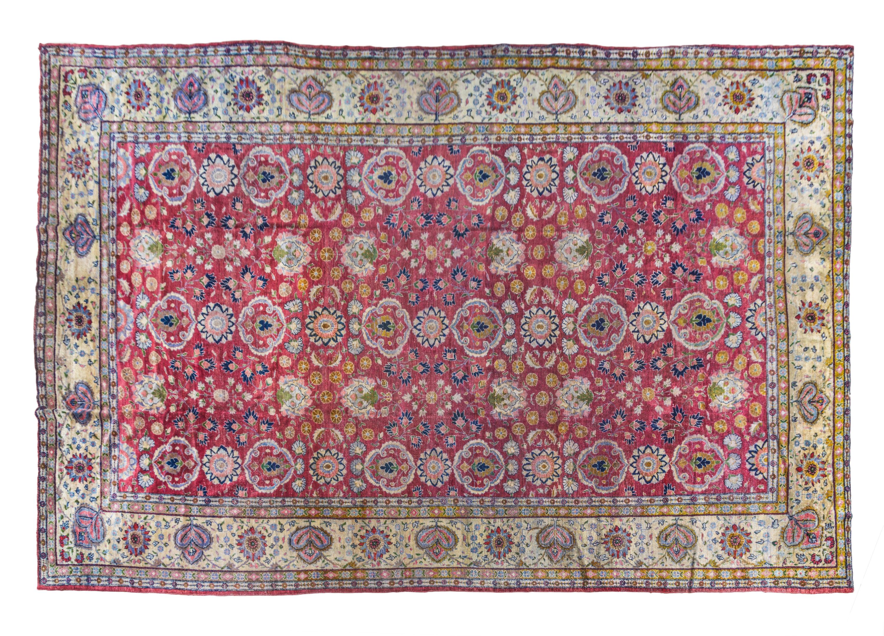 A Mahal Wool Rug