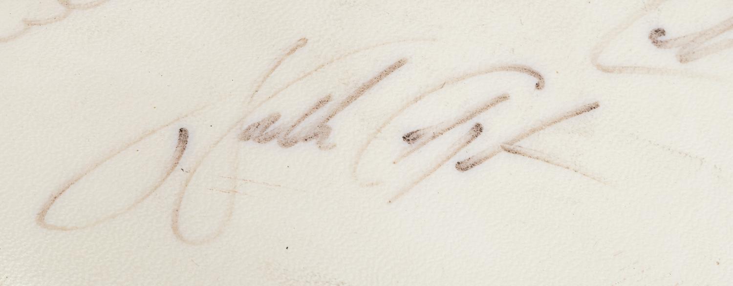 A Chicago Bears Multi Signed Autograph Football Including Walter Payton, Mike Ditka and Dick Butkus (Beckett Authentication Services BAS Certified),