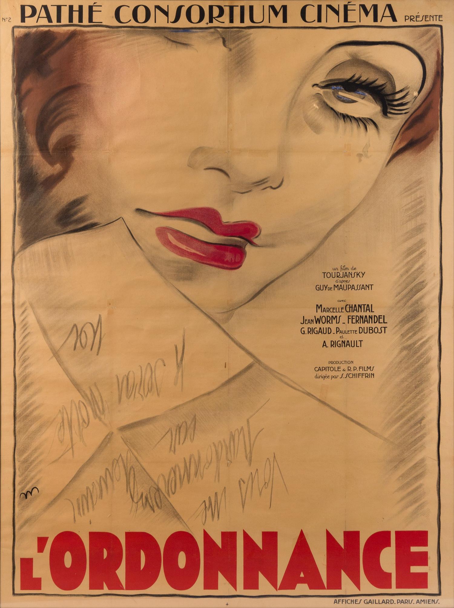 Artist Unknown, (French, 20th Century), L'ordonnance, 1933