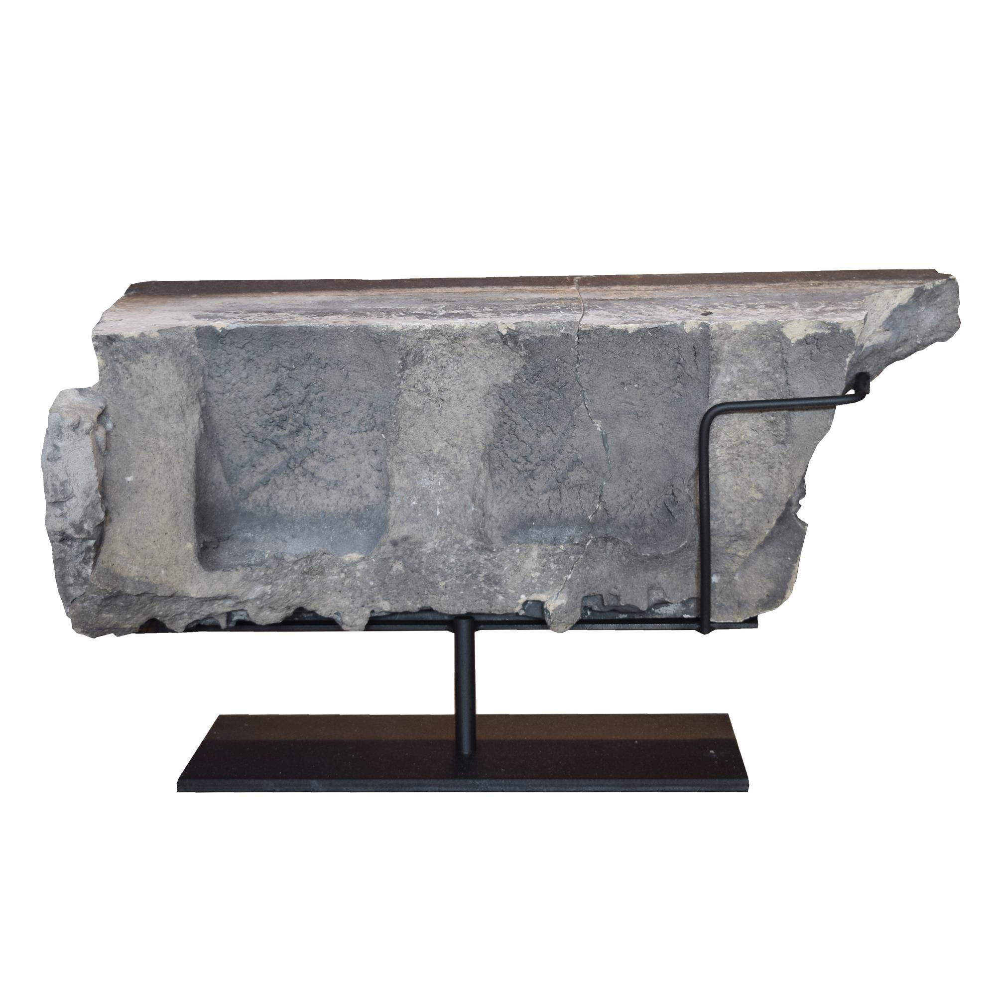 A Sullivan Designed Terra Cotta Facade Fragment from the Gage Building 16.5" W x 6.5" D x 9" H — United States, 1898