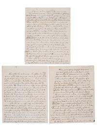 [US NAVY]. TATTNALL, Commodore Josiah (1795-1871). Correspondence from Josiah Tattnall III to his longtime friend Commodore Hiram Paulding, 1830s-1850s. [ With: ] Paulding's manuscript account of their friendship.