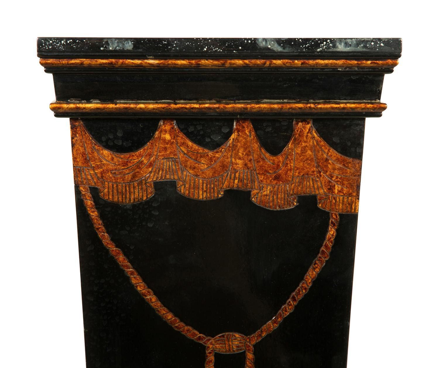 Approved for Donation A Neoclassical Style Marble-Top Pedestal