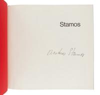 [STAMOS, Theodoro (1922-1997)]. POMEROY, Ralph. Stamos. New York: Harry N. Abrams, Inc., 1974.