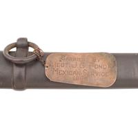 Imported S&K Model 1840 Heavy Cavalry Saber with Old Copper Tag Identifying it to Lt. J.G. Fonda with Mexican War and Civil War Service