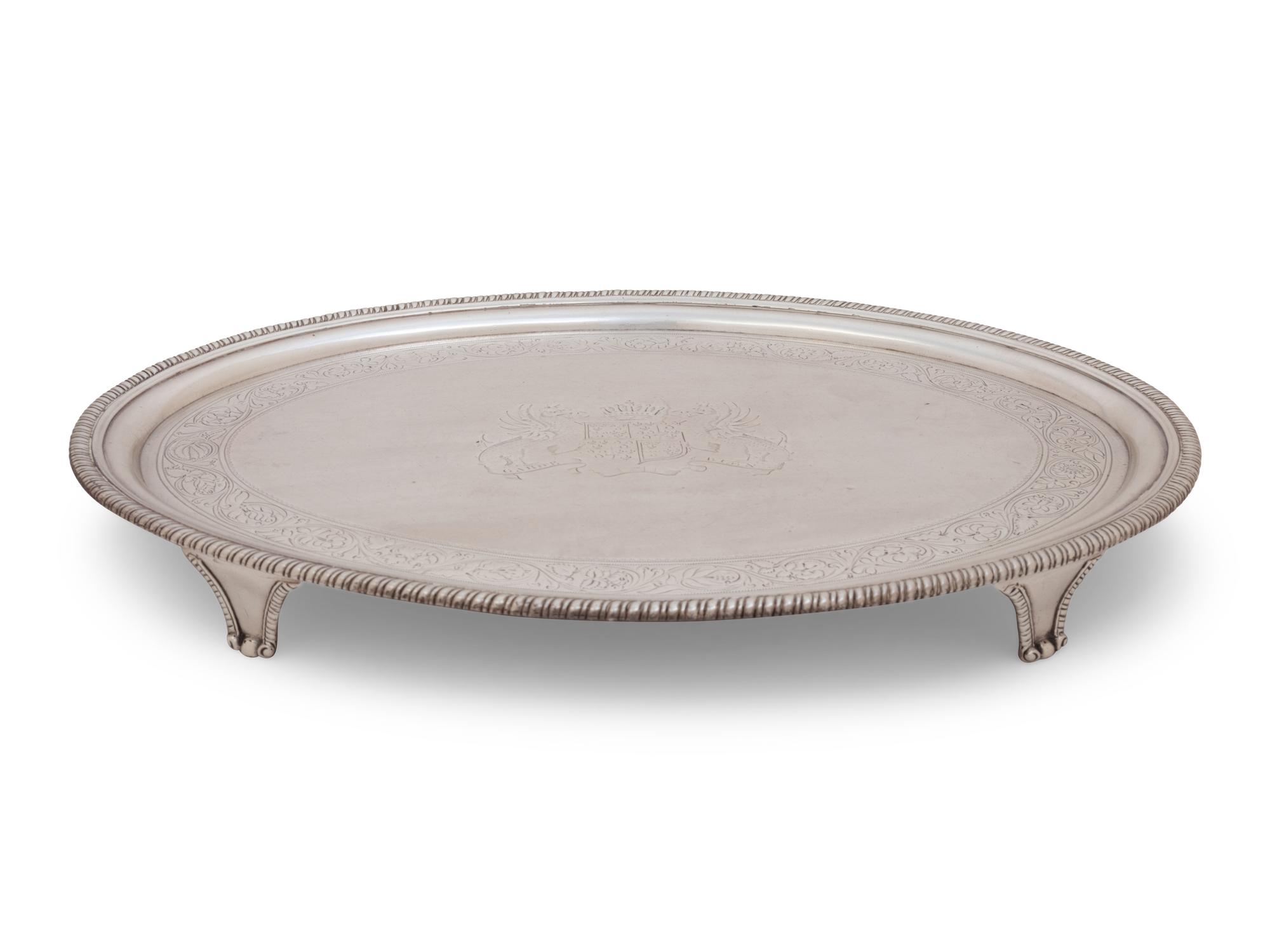 A George III Silver Salver