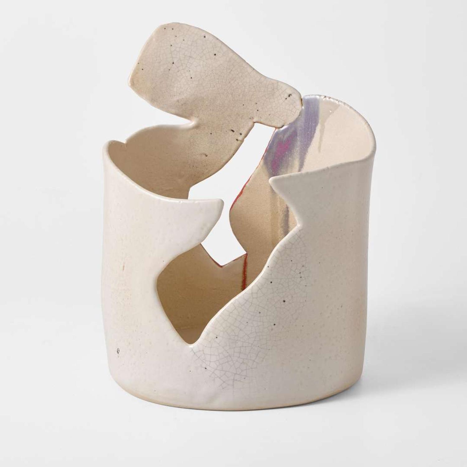 Richard DeVore (American, 1933-2006) Stoneware Pot, USA, 1972