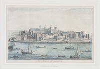 Four English Handcoloring Engravings First: 12 x 16 3/4 inches.