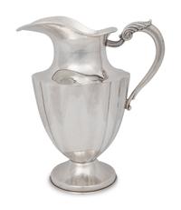A Mexican Silver Pitcher