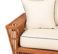 A Presidents Stick Rattan Nantucket Seating Suite