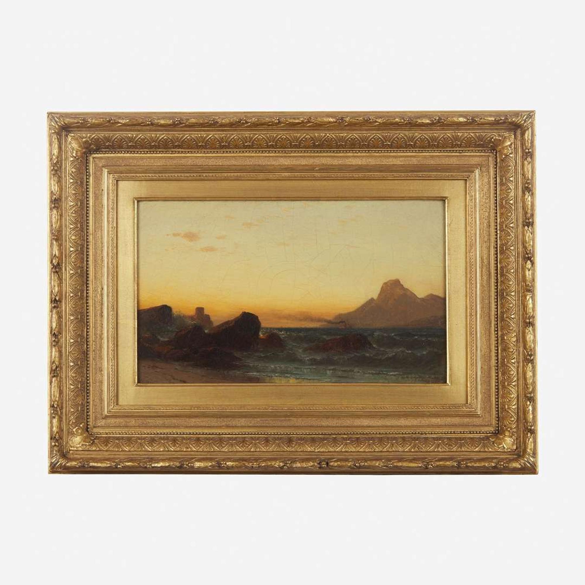 Samuel Colman (American, 1832-1920) Capri at Sunset