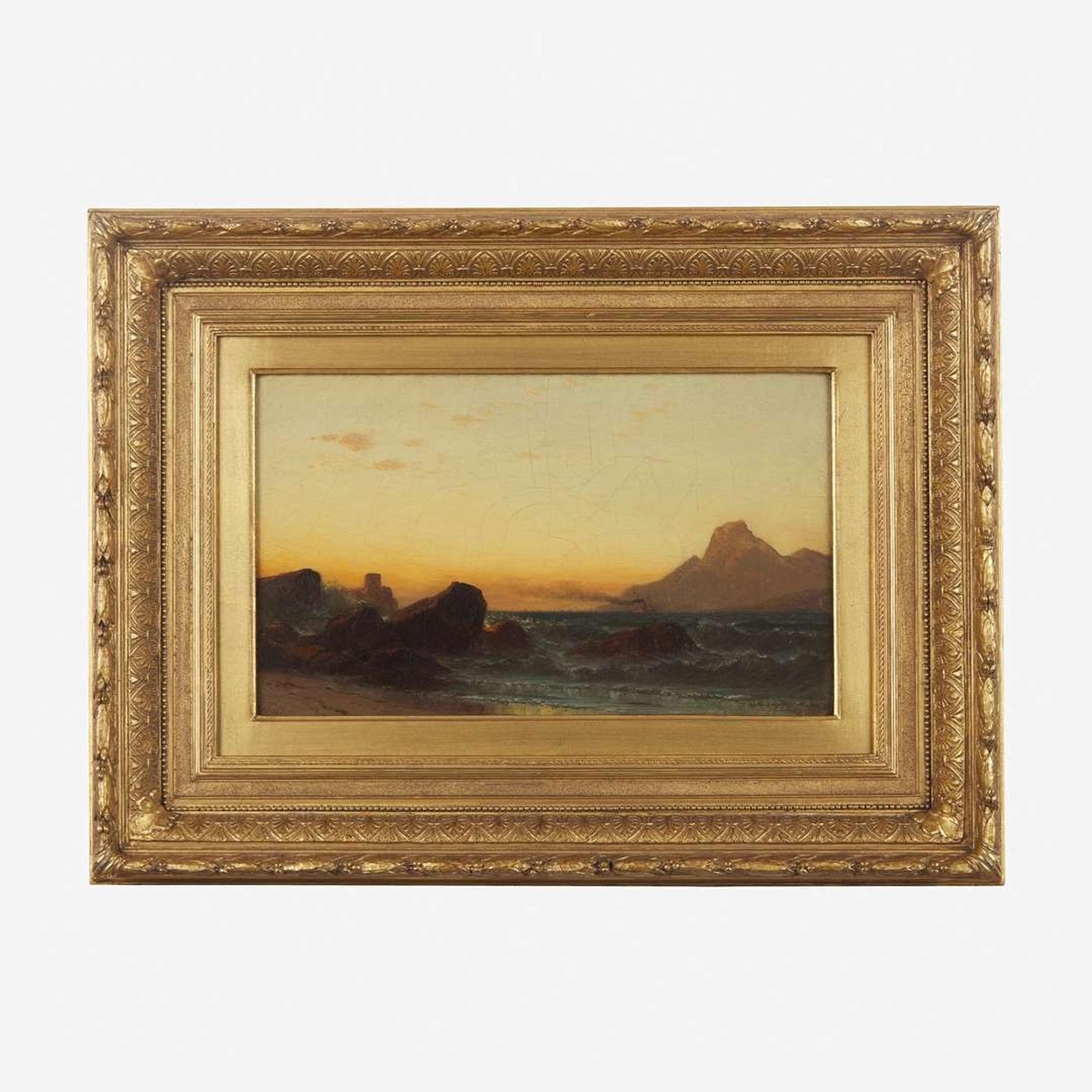 Samuel Colman (American, 1832-1920) Capri at Sunset