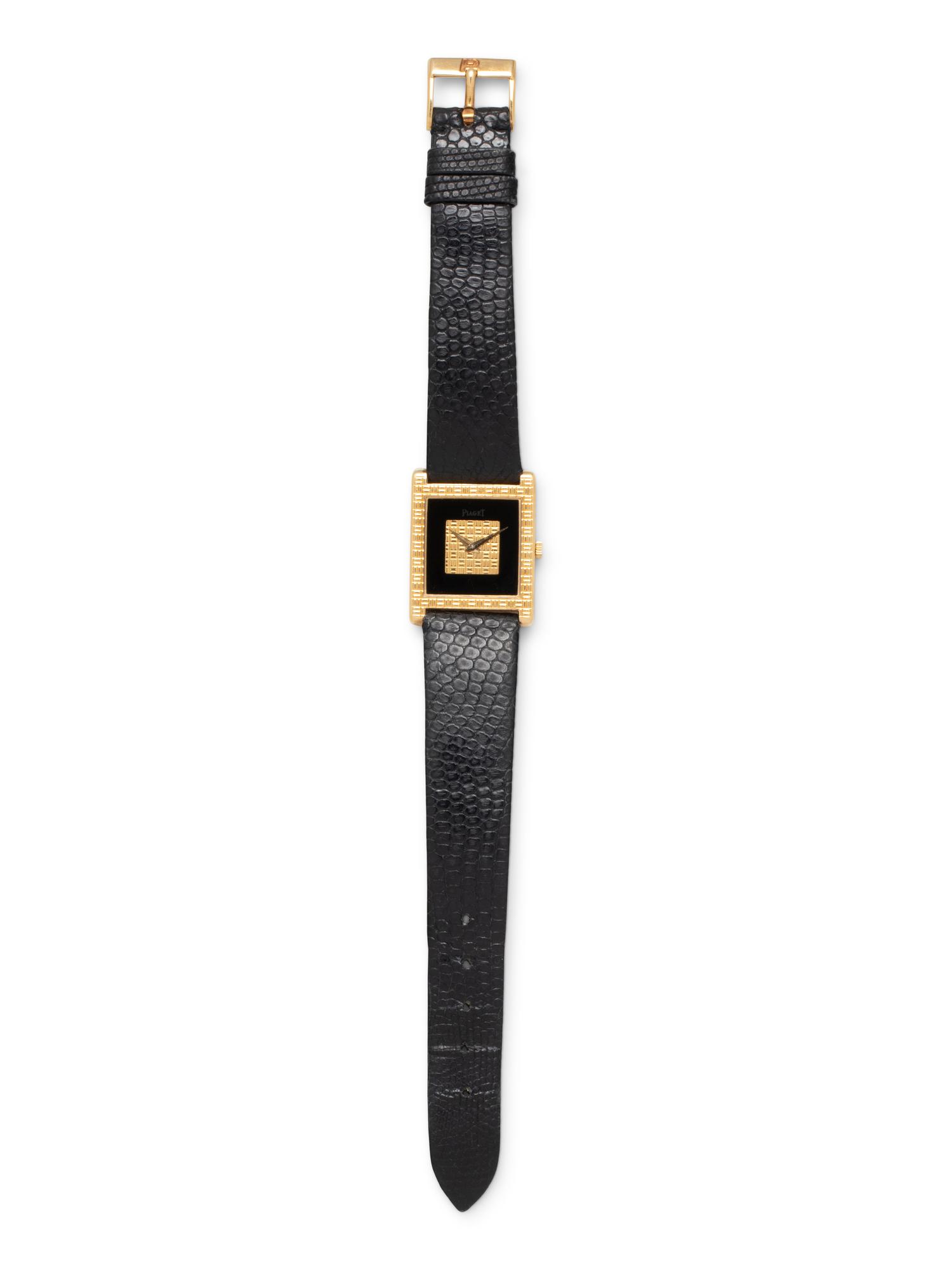 PIAGET, 18K YELLOW GOLD WATCH
