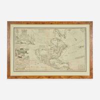 [Maps & Atlases] Moll, Herman To the Right Honourable John Lord Sommers...This Map of North America According to ye Newest and most Exact Observations...