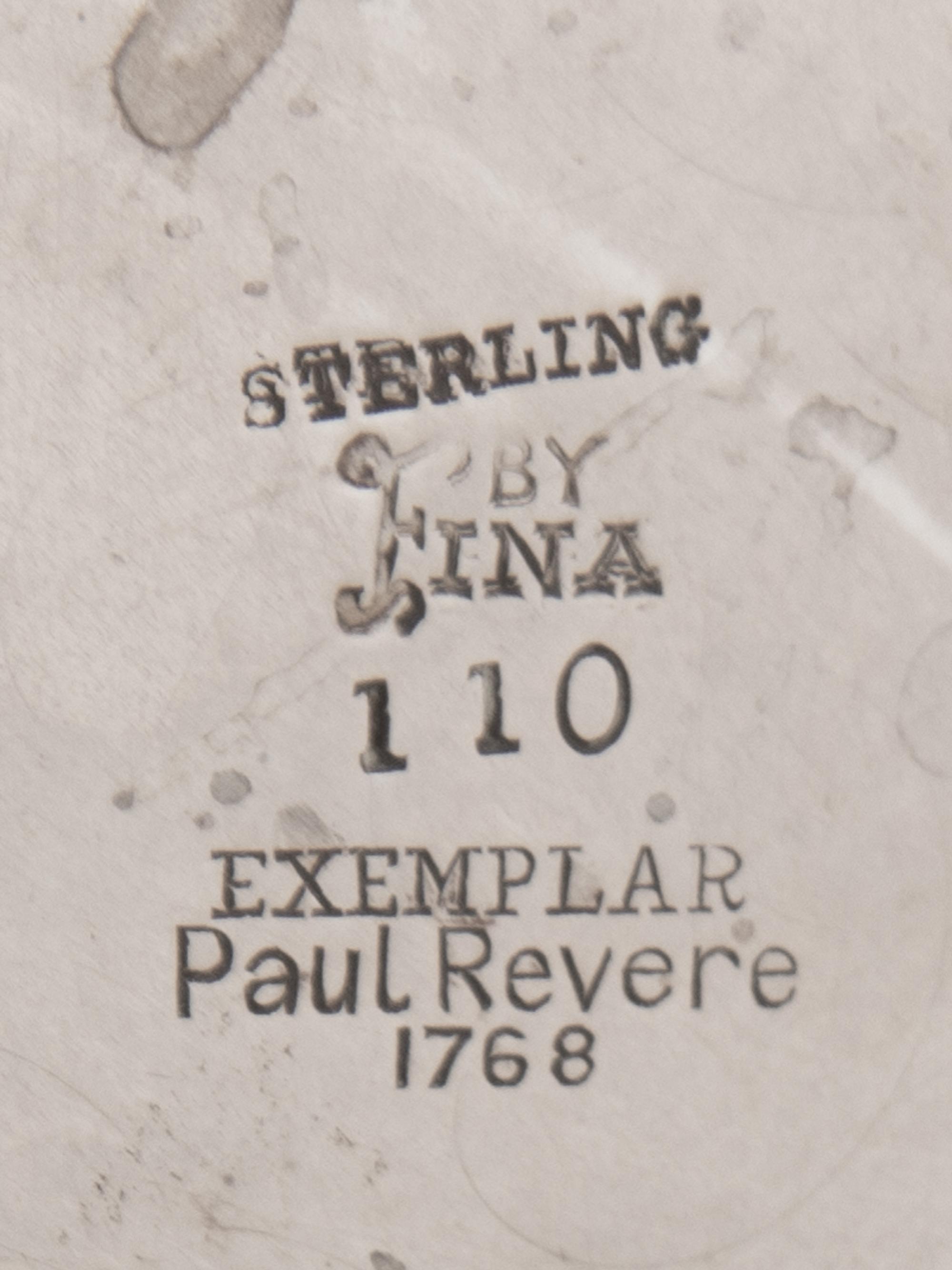 An American Silver Revere Bowl