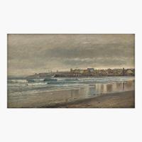 Edmund Darch Lewis (American, 1835–1910) Coastal Town