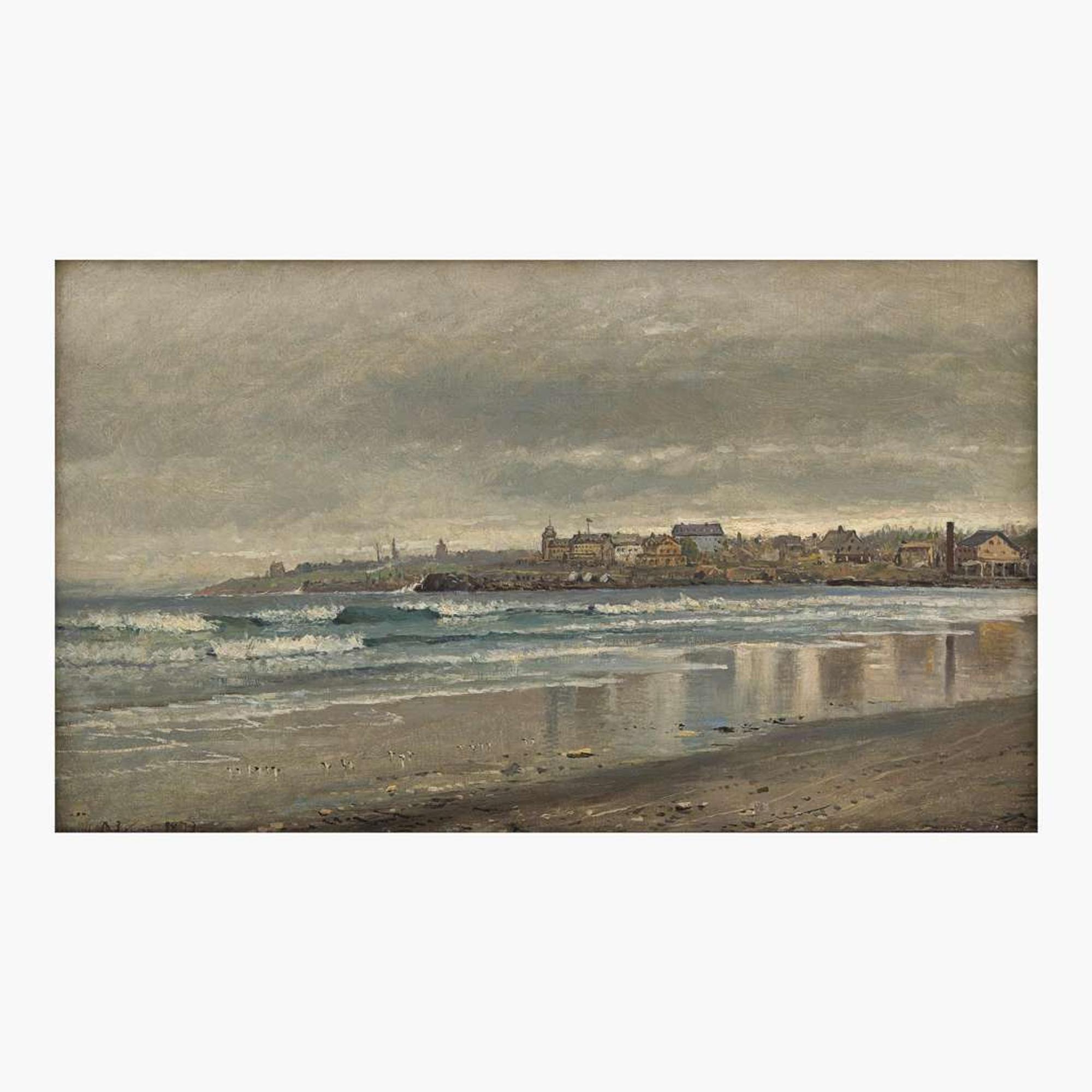 Edmund Darch Lewis (American, 1835–1910) Coastal Town
