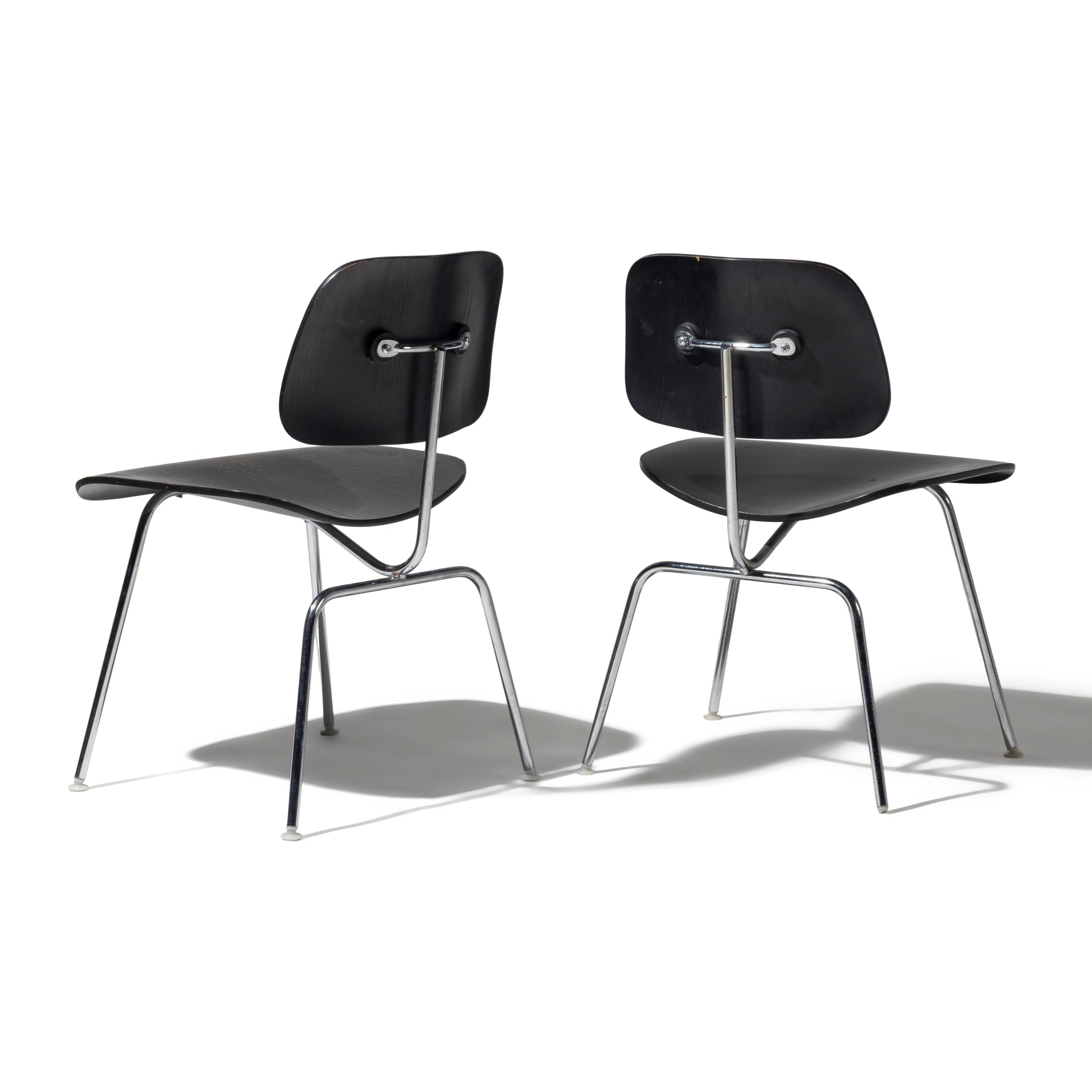 Charles and Ray Eames (American, 1907–1978 | 1913–1988) — Set of Eleven DCM Chairs, 2000 for Herman Miller