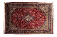 A Tabriz Silk Rug 9 feet 3 1/2 x 6 feet 7 inches. — 20TH CENTURY