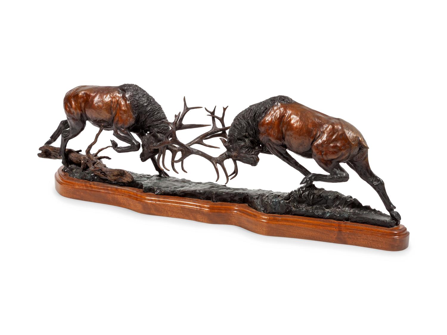 Two Elk , edition 10/50, 1987