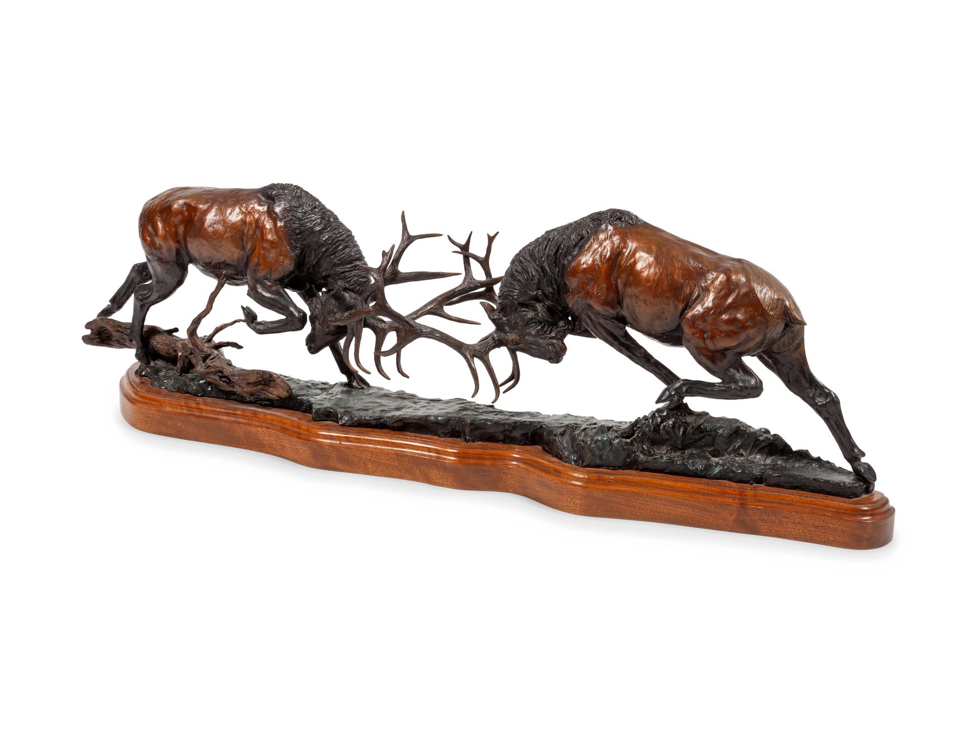 Two Elk , edition 10/50, 1987