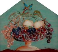 Three Italian Reverse Paintings on Glass