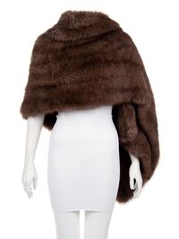 J. Mendel Knit Sable Fur Stole