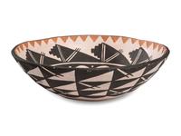 Polychrome Pottery Bowl