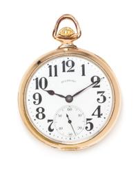 A Gold Filled Open Face 'Sangamo Special' Pocket Watch, Illinois, Circa 1920, 53.10 dwts.