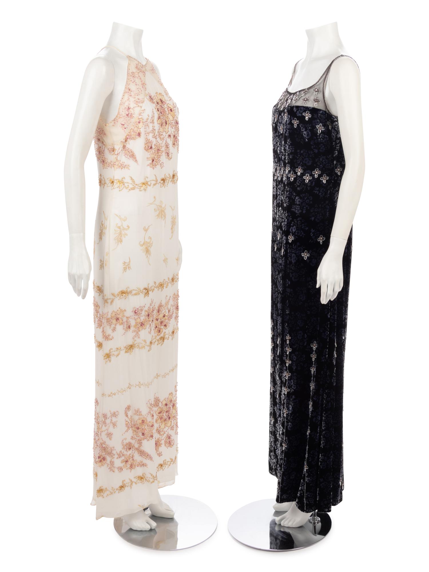 Two Badgley Mischka Dresses