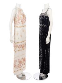 Two Badgley Mischka Dresses