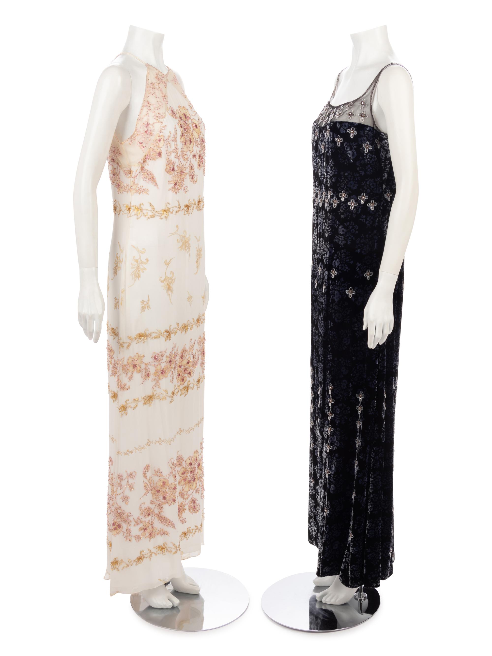 Two Badgley Mischka Dresses