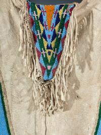 Assiniboine Beaded Hide Shirt