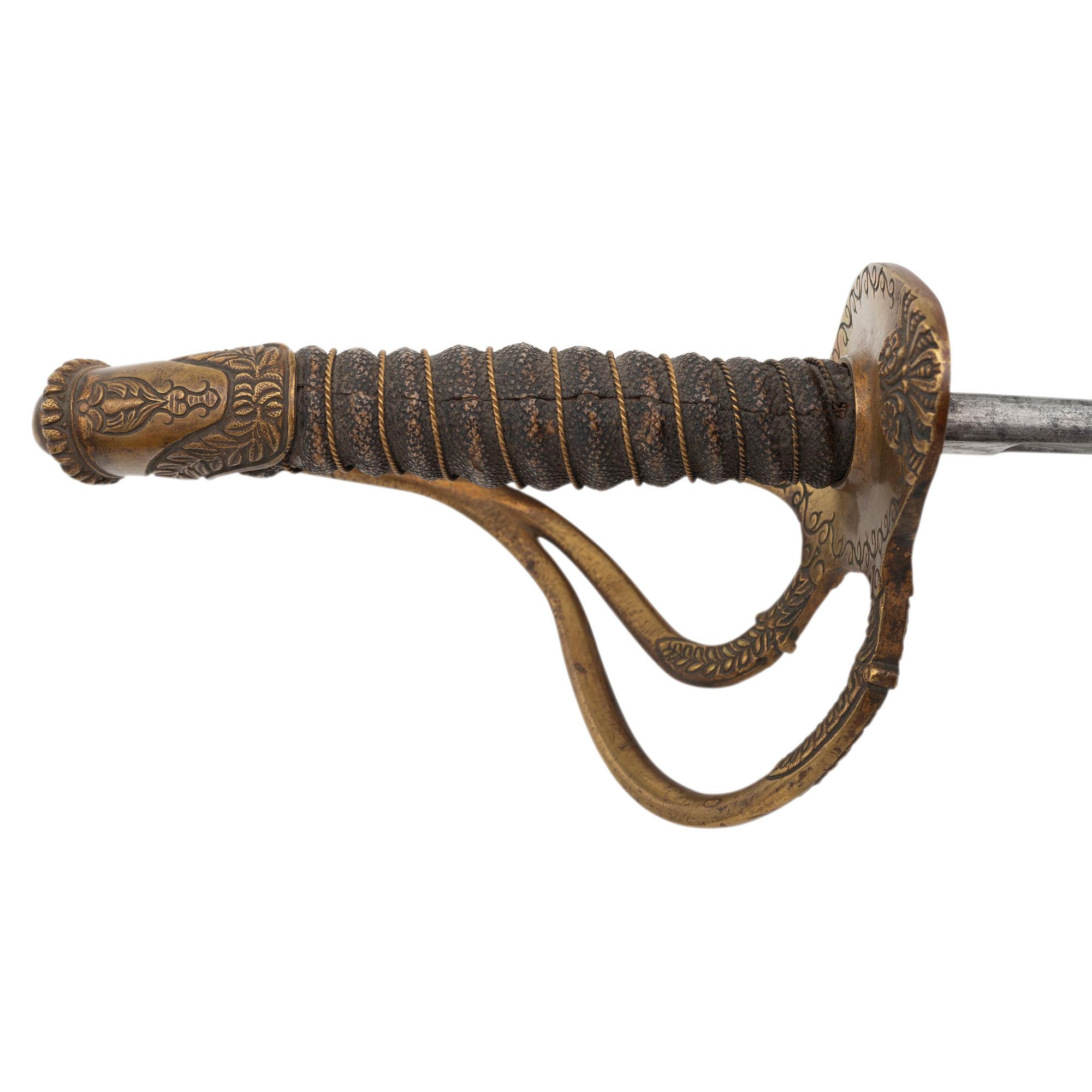 Published Tomes, Son & Melvain Field Grade Cavalry Officers' Sword Presented to Lt. Col. S.M. Fuller - 4th Maine Infantry