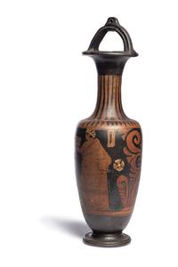 A Campanian Red-Figured Bail-Amphora