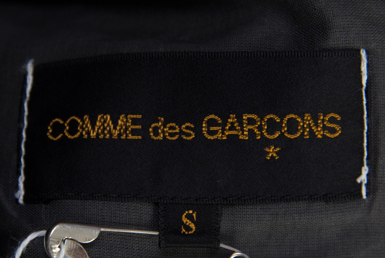 A Comme des Garcons Gray Cotton Dress, Size S.
